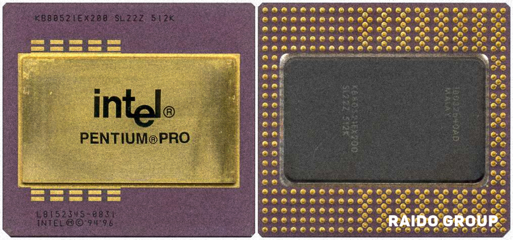 Процессоры керамические с золотой инкрустацией сверху