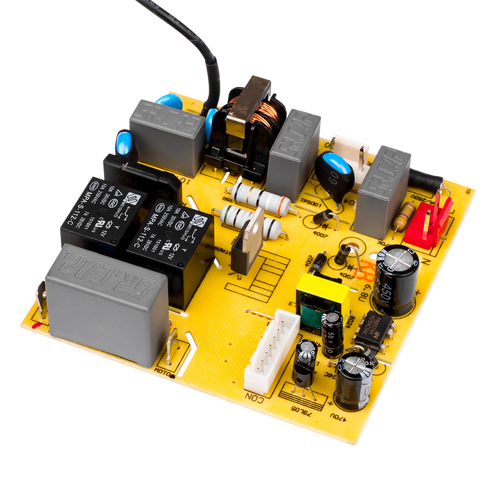 Платы мониторов CRT и источников питания оргтехники, очищена от Fe и пластика